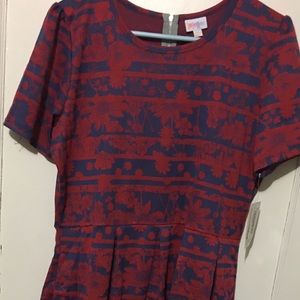 Plus size LuLaRoe dress